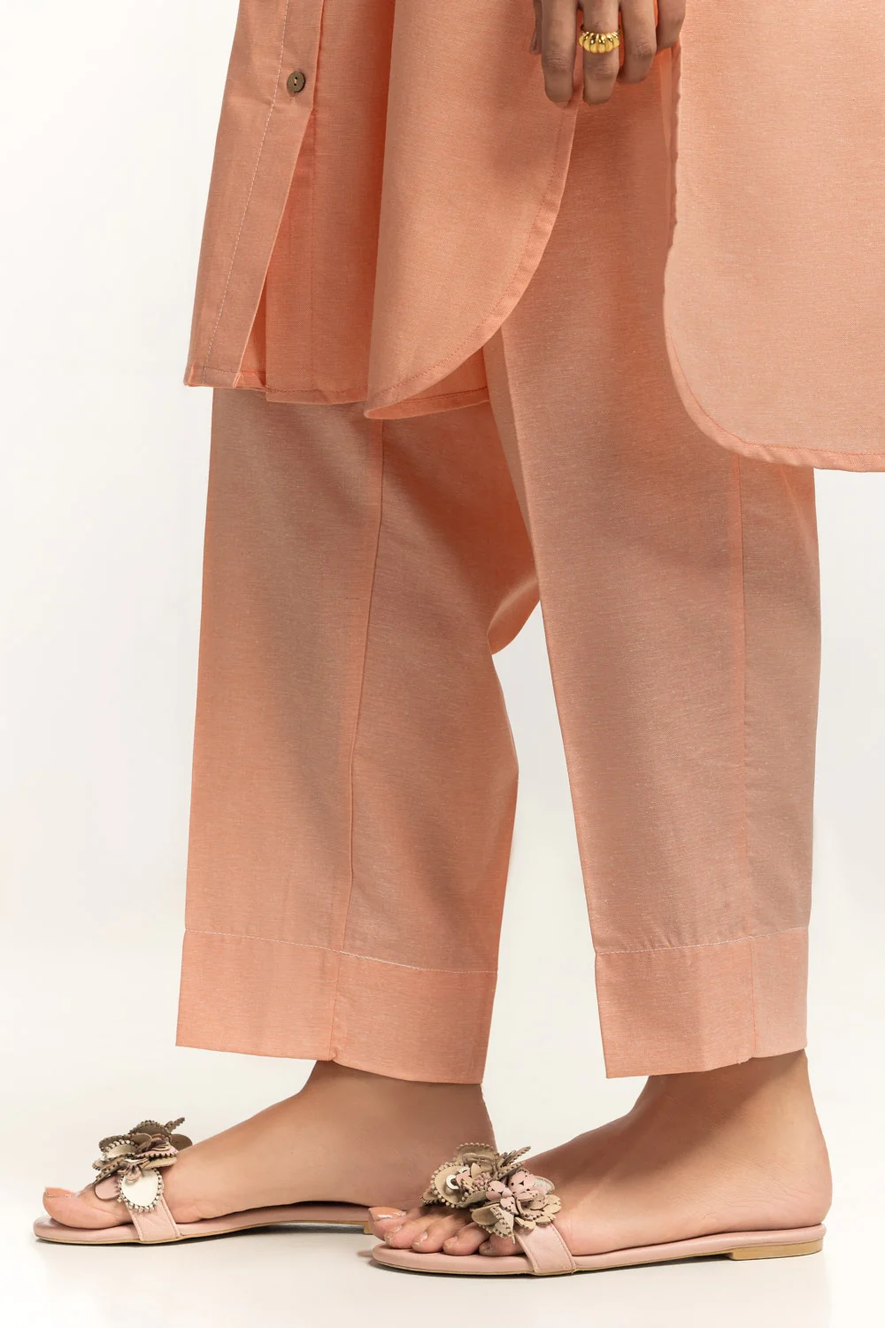 Yarn-dyed Button Down Co-Ord Set - Image 7