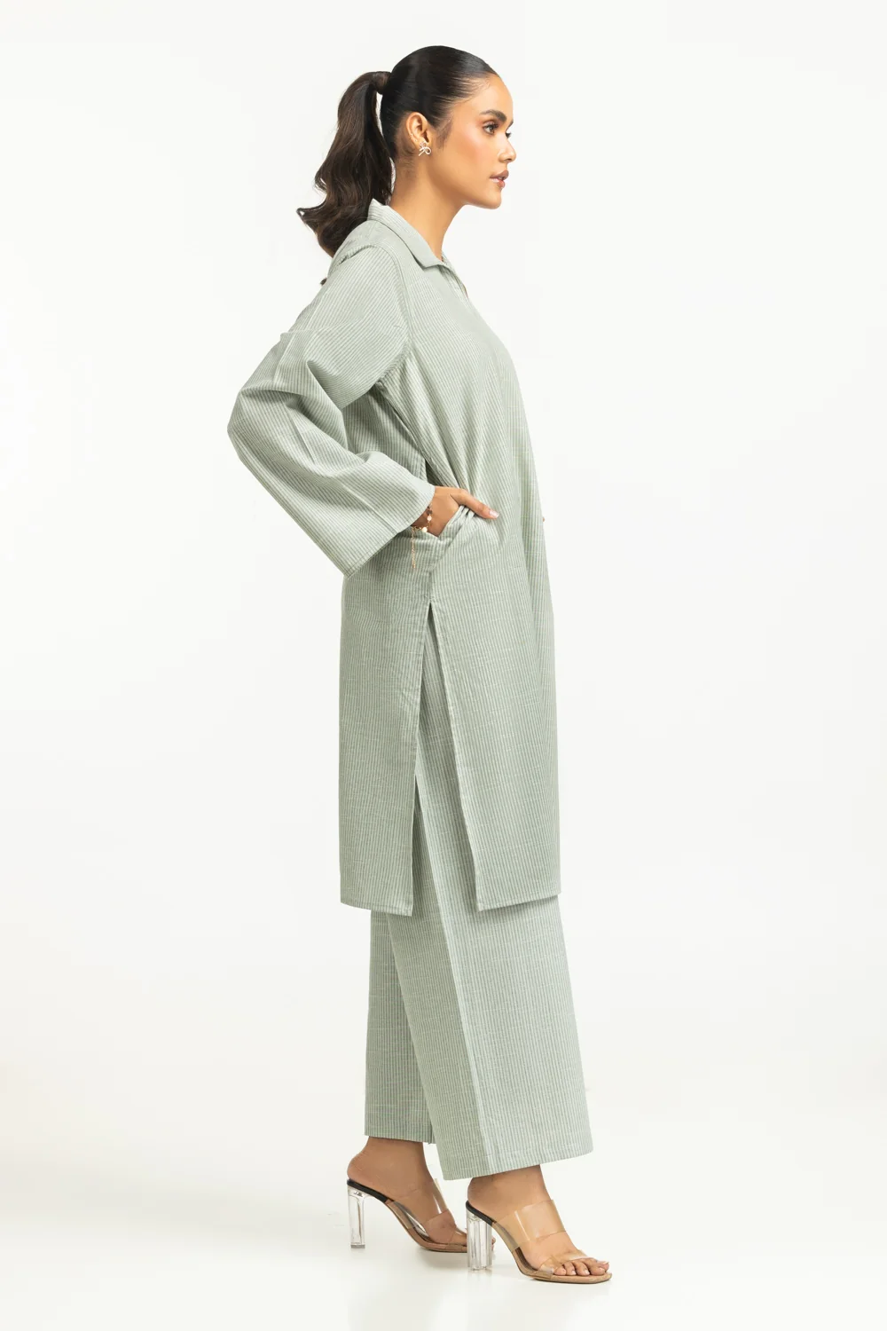Yarn-dyed Co-Ord Set - Image 4