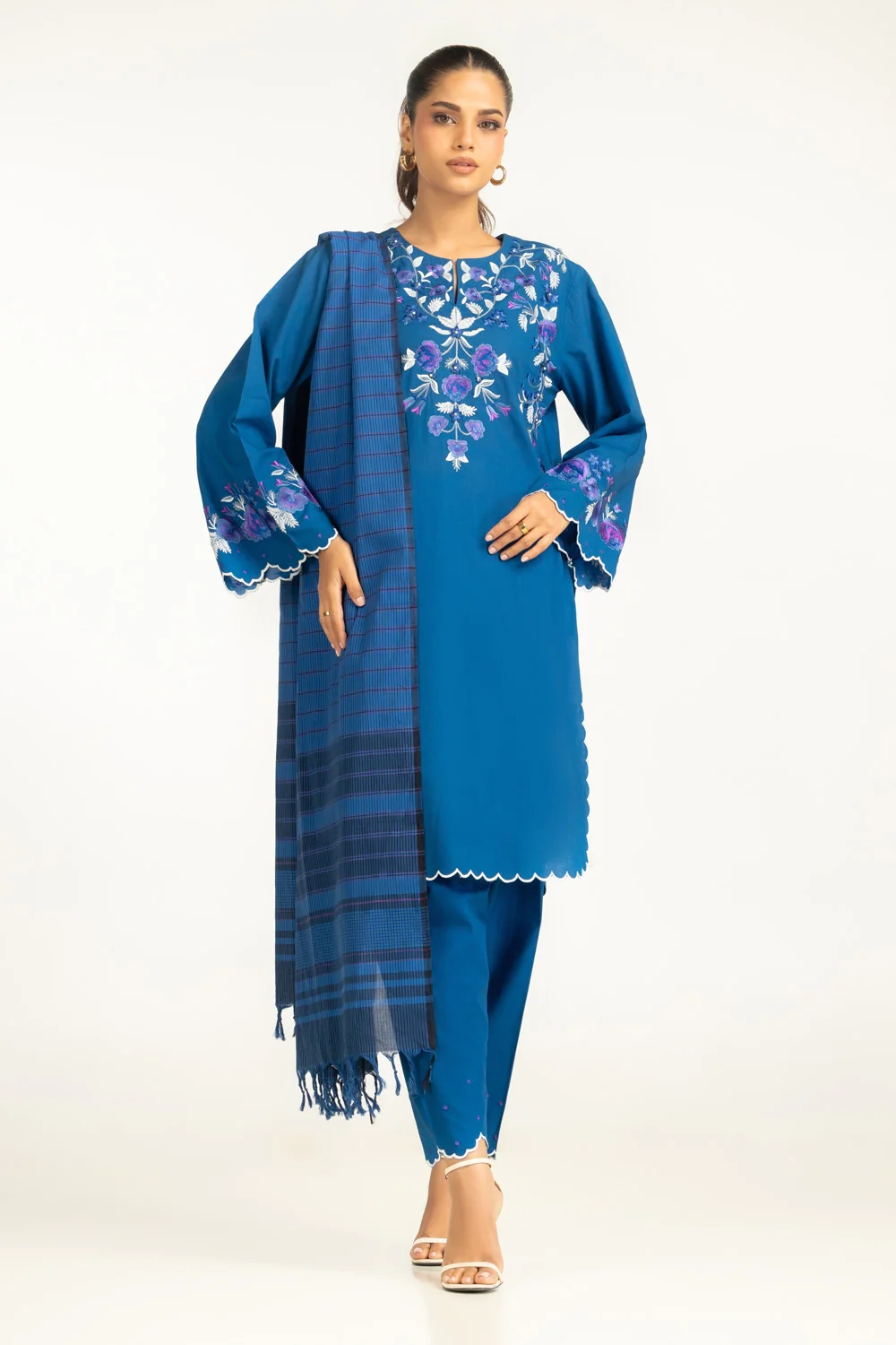 yarn-dyed Dupatta