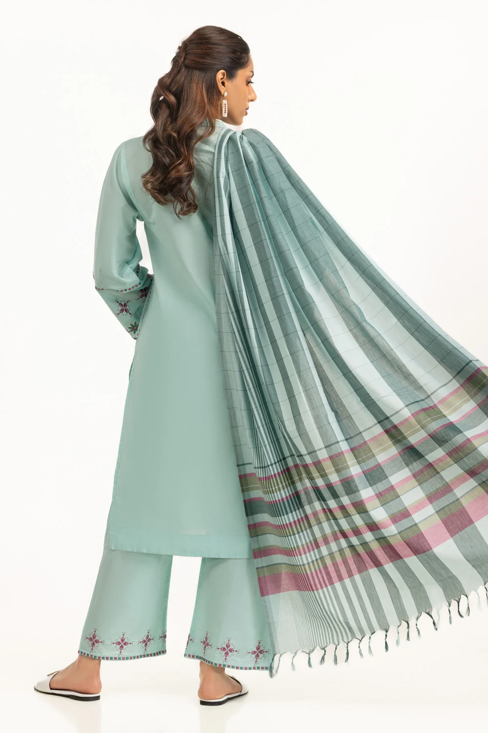 yarn-dyed Dupatta - Image 2