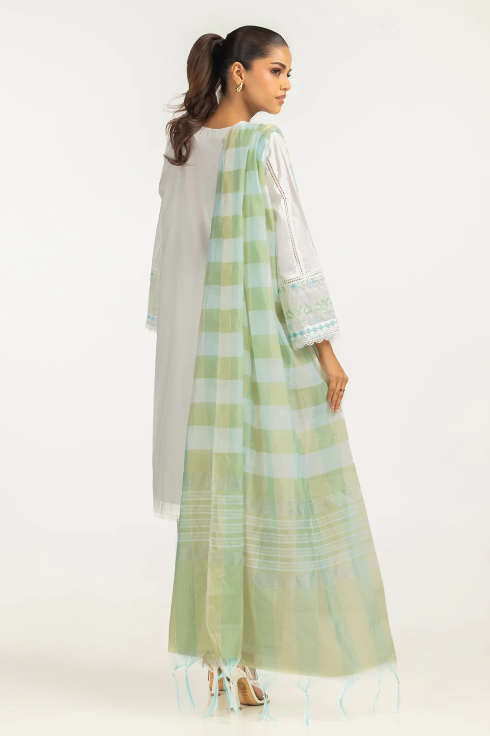 yarn-dyed Dupatta - Image 3