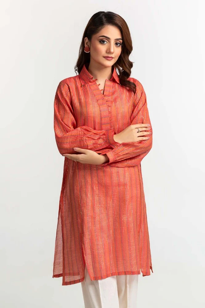 Yarn Dyed Embellished Shirt - Image 4