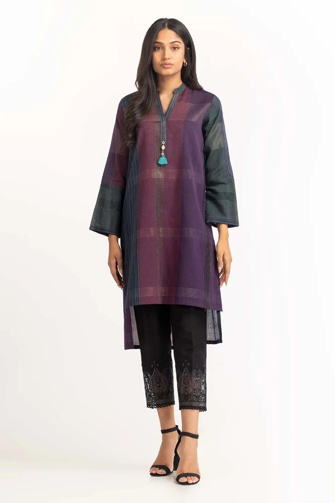 Yarn Dyed Embellished Shirt - Image 3