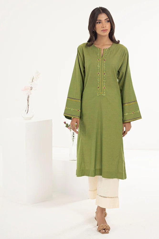 Yarn Dyed Embroidered Shirt