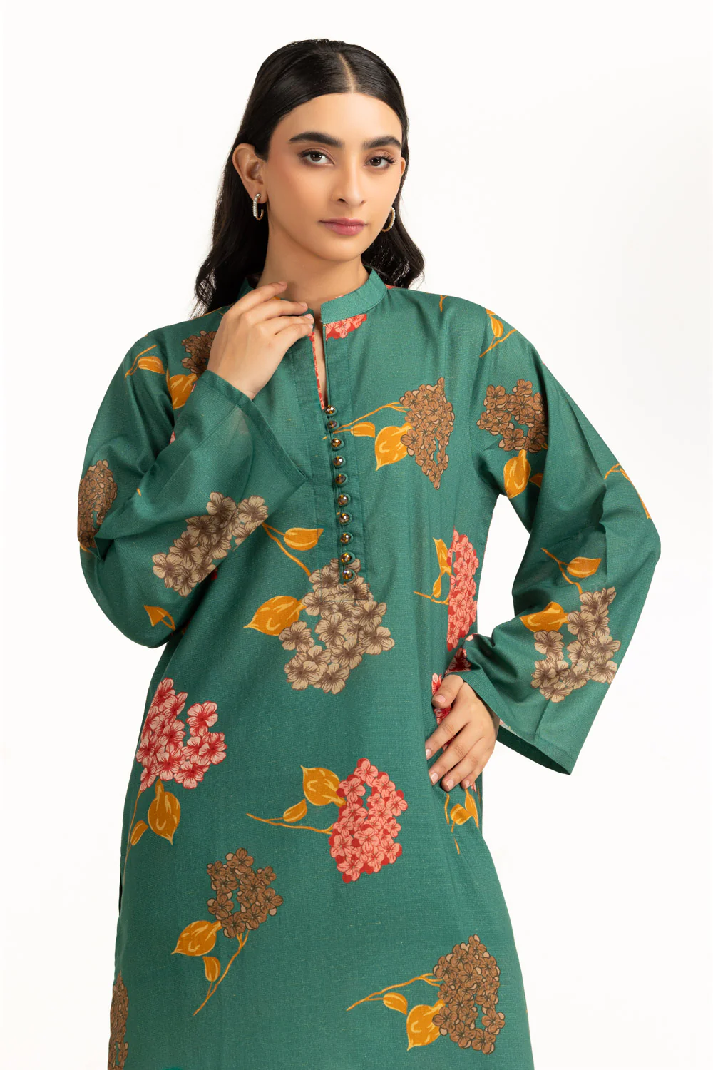 Yarn Lurex Printed Co-Ord Set - Image 2