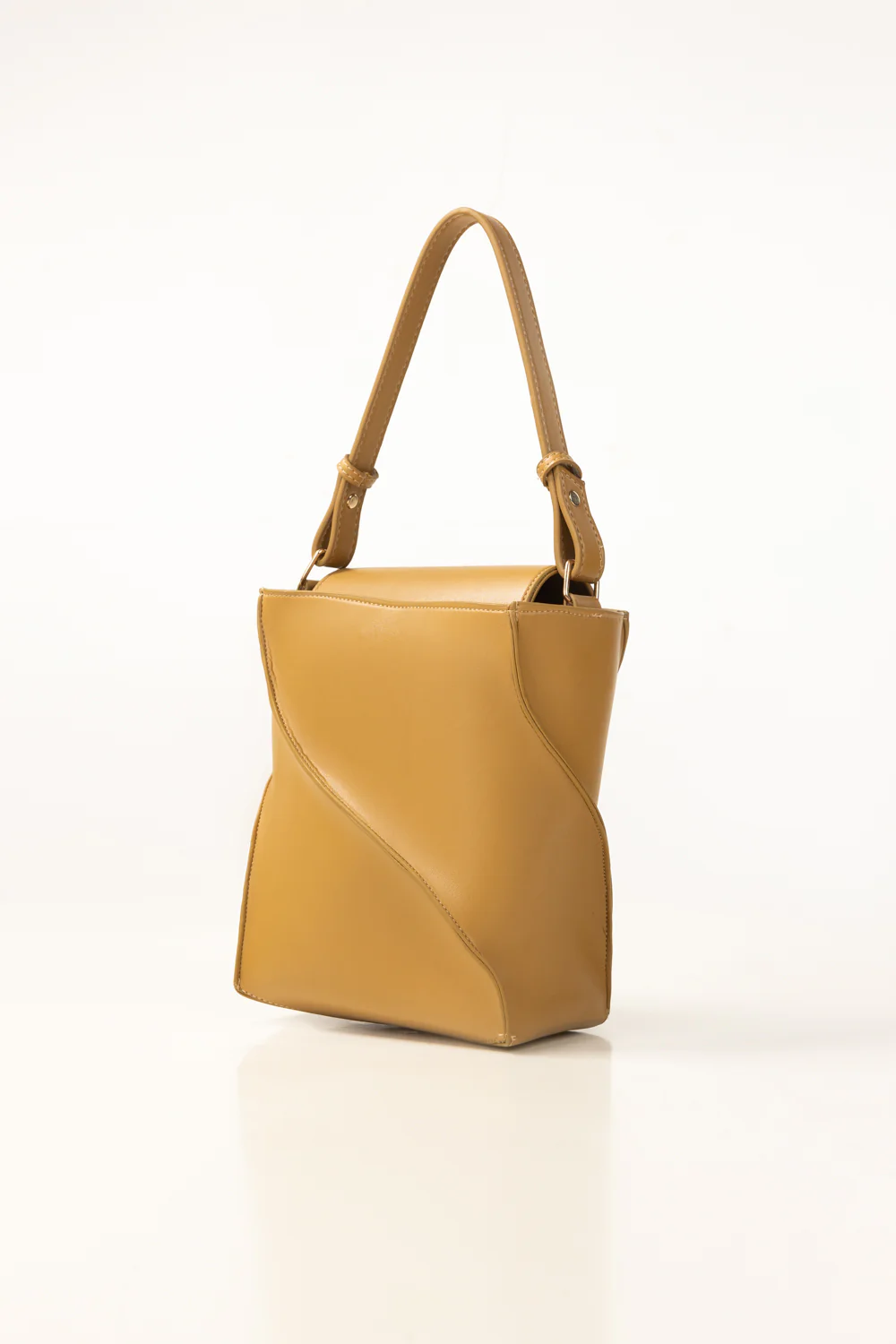 Yellow Bucket Bag - Image 4