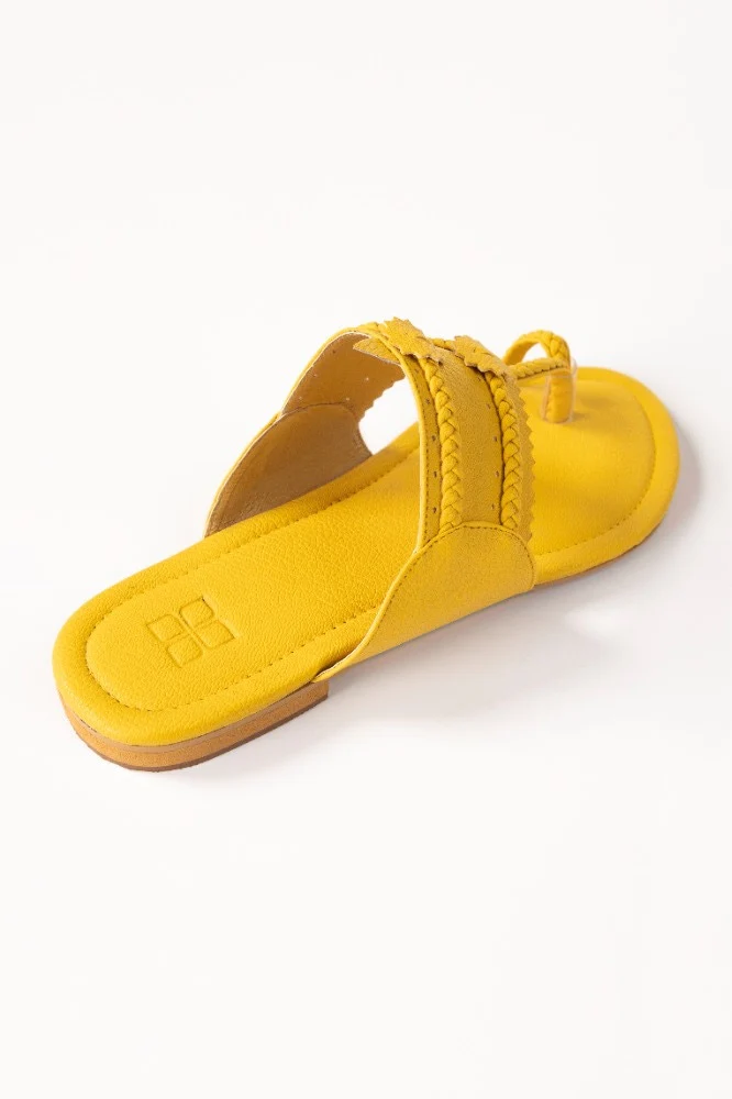 Yellow Kolhapuri - Image 4