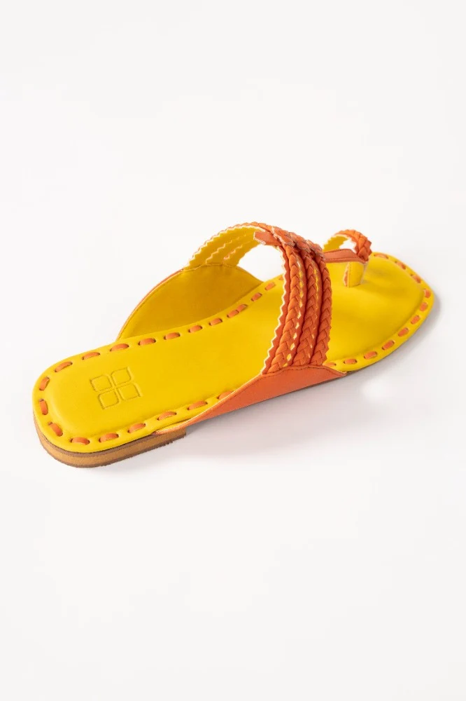Yellow Kolhapuri - Image 4