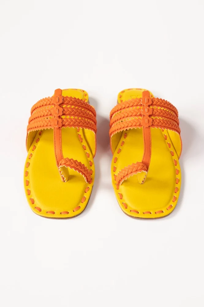 Yellow Kolhapuri - Image 5
