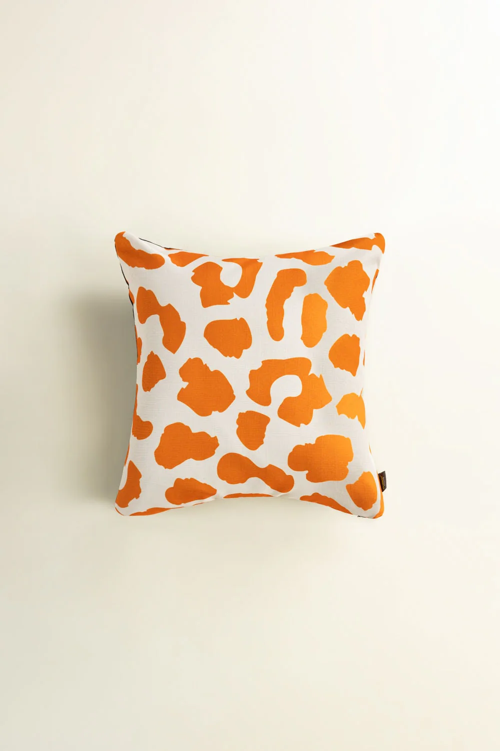 Yellow Strokes Digital Printed Cushion Cover